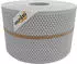 zaun|zu Sichtschutzstreifen Premium Gelocht Diamant 50 m x 19 cm x 0,1 cm