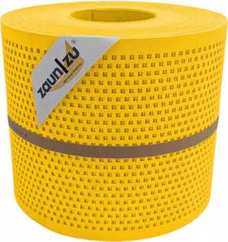 zaun|zu Sichtschutzstreifen Quadratisch 26 m x 19 cm x 0,1 cm Gelb