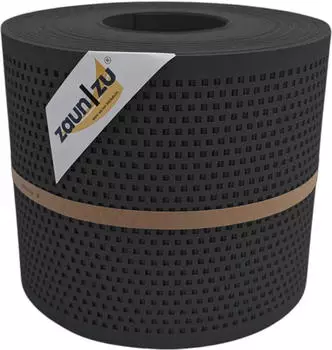 zaun|zu Sichtschutzstreifen Quadratisch 26 m x 19 cm x 0,1 cm Anthrazit Gelocht