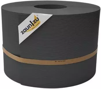 zaun|zu Sichtschutzstreifen Rille PP DSM 50 m x 19 cm x 0,1 cm Anthrazit