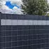 zaun|zu Sichtschutzstreifen Rille Gelocht 15% 50 m x 19 cm x 0,1 cm