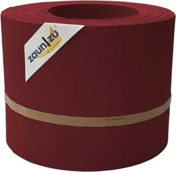 zaun|zu Sichtschutzstreifen Premium 25,5 m x 19 cm Bordeauxrot
