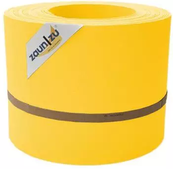 zaun|zu Sichtschutzstreifen Premium 25,5 m x 19 cm Gelb