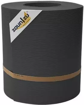 zaun|zu Sichtschutzstreifen Rille Maxi 26 m x 24 cm x 0,12 cm Anthrazit