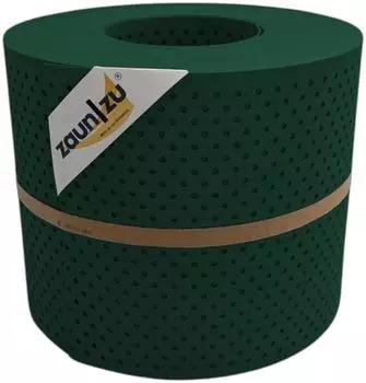 zaun|zu Sichtschutzstreifen Premium Gelocht 15% 26 m x 19 cm x 0,1 cm Gr&uuml;n