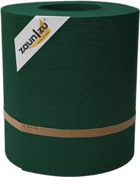 zaun|zu Sichtschutzstreifen Rille Maxi 26 m x 24 cm x 0,12 cm