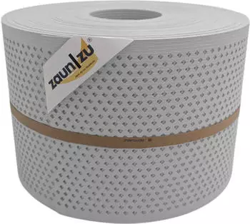 zaun|zu Sichtschutzstreifen Rille Quadrat Diamant 50 m x 19 cm x 0,1 cm