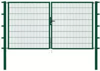 Alberts Zaundoppelt&uuml;r "Flexo" 400 cm Breite, in versch. H&ouml;hen