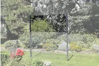 Alberts Doppelstabmattenzaun ""Zaunerh&ouml;hung, Erhard"" H&ouml;he: 60 bzw. 80 cm,...