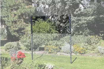 Alberts Zaunerh&ouml;hungs-Set 800 mm f&uuml;r Pfosten 60x40 mm gr&uuml;n