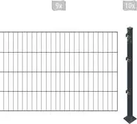 Arvotec Einstabmattenzaun "ESSENTIAL 80 zum Einbetonieren" Zaunh&ouml;he 80 cm,