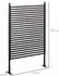 Outsunny Dekorative Zaun (93 x 150 cm)
