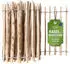 Creative Home Haselnuss Holzzaun 60cm x 5m, Lattenabstand 3-5cm