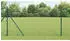 vidaXL Zaun mit Pfosten Grün 1x10m 25x25mm Maschen Stahl (3351693)