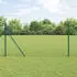 vidaXL Zaun mit Pfosten Grün 1x10m 25x25mm Maschen Stahl (3351693)