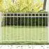 vidaXL Zaunelement ASSEN Weiß 170x100cm Stahl (42003927)