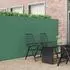 vidaXL Gartenzaun Doppelseitig Grün 1,8x5 m PVC (42002624)