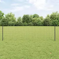 vidaXL Geschwei&szlig;ter Drahtzaun 25 x 0,6 m (B x H)