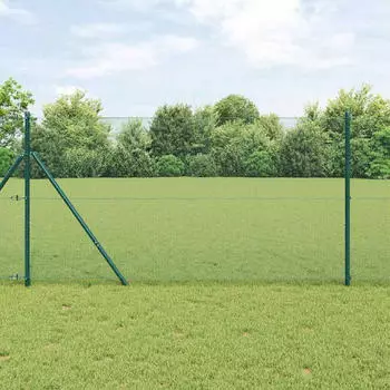 vidaXL Ground Fix Geschwei&szlig;ter Drahtzaun 10 x 1 m (3351690)