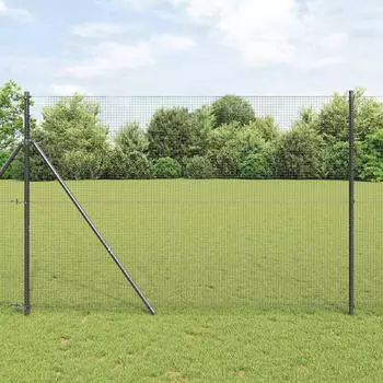 vidaXL Ground Fix Geschwei&szlig;ter Drahtzaun 10 x 1,5 m (3351822)