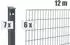 Deutsche Zauntechnik Zaunset VAP Pico 12 m 1006 mm anthrazit (DVVAPPI012010B7016)