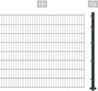 Arvotec Einstabmattenzaun "ESSENTIAL 160 zum Einbetonieren" Zaunh&ouml;he 160 cm,