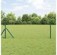 vidaXL Ground Fix Geschwei&szlig;ter Drahtzaun 25 x 0,8 m (B x H)