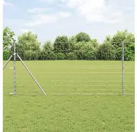 vidaXL Ground Fix Geschwei&szlig;ter Drahtzaun 25 x 1,2 m (B x H)