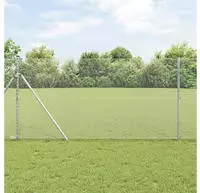 vidaXL Ground Fix Geschwei&szlig;ter Drahtzaun 50 x 1 m (B x H)