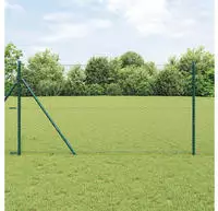 vidaXL Ground Fix Geschwei&szlig;ter Drahtzaun 10 x 1,2 m (B x H)