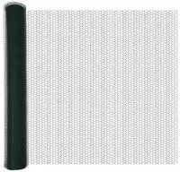 vidaXL Hexagonzaun Gr&uuml;n 1,2 x 10 m PVC