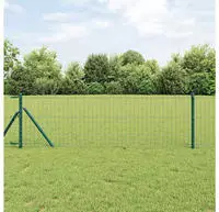 vidaXL Ground Fix Geschwei&szlig;ter Drahtzaun 10 x 0,4 m (B x H)