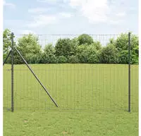 vidaXL Ground Fix Geschwei&szlig;ter Drahtzaun 10 x 1,5 m (B x H)