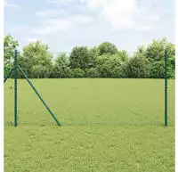 vidaXL Ground Fix Geschwei&szlig;ter Drahtzaun 100 x 1,5 m (B x H)