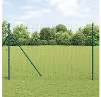 vidaXL Ground Fix Geschwei&szlig;ter Drahtzaun 10 x 1,6 m (B x H)