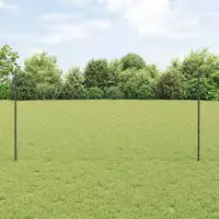 vidaXL Geschwei&szlig;ter Drahtzaun 10 x 1,2 m (B x H)
