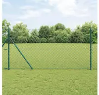 vidaXL Ground Fix Geschwei&szlig;ter Drahtzaun 10 x 1 m (B x H)