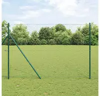 vidaXL Ground Fix Geschwei&szlig;ter Drahtzaun 10 x 1,6 m (B x H)