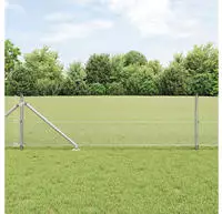 vidaXL Schwei&szlig;drahtzaun mit Spikes 100 x 0,4 m (B x H)