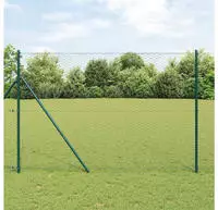 vidaXL Ground Fix Geschwei&szlig;ter Drahtzaun 50 x 1,5 m (B x H)