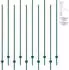VEVOR T-Pfosten Zaunpfosten 213cm Kohlenstoffstahl 10er-Set, grün