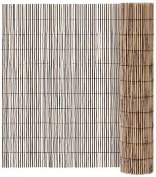 vidaXL Gartenzaun 600x100 cm Schilf (365751)