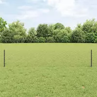 vidaXL Geschwei&szlig;ter Drahtzaun 10 x 0,4 m (B x H)