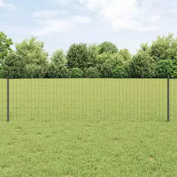 vidaXL Geschwei&szlig;ter Drahtzaun 25 x 0,6 m (3336105)