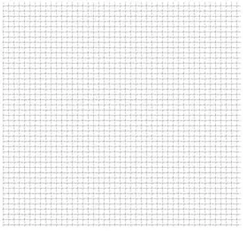 vidaXL Wellengitter Edelstahl 50&times;50 cm 11x11x2 mm (142286)