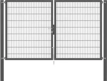 Alberts Flexo Plus 8/6/8 300 x 180 cm inkl. Pfosten 10 x 10 cm anthrazit