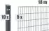 Deutsche Zauntechnik Zaunset VAP Pico 18 m 1206 mm anthrazit (DVVAPPI018012B7016)