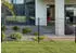 GARDEN 'N' MORE Einstabmattenzaun Standard 10 m x 175 cm Set (5 Zaunelemente + 6 Pfosten) anthrazit (56560942)