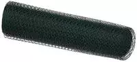 vidaXL Hexagonzaun Gr&uuml;n 0,8 x 25 m PVC