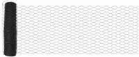 vidaXL Hexagonzaun Grau 0,6 x 25 m PVC